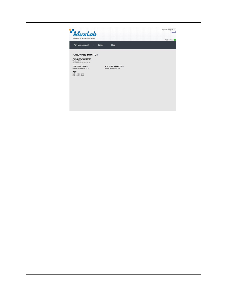 Muxlab HDMI 4x8 Matrix Switch, HDBT User Manual | Page 40 / 62