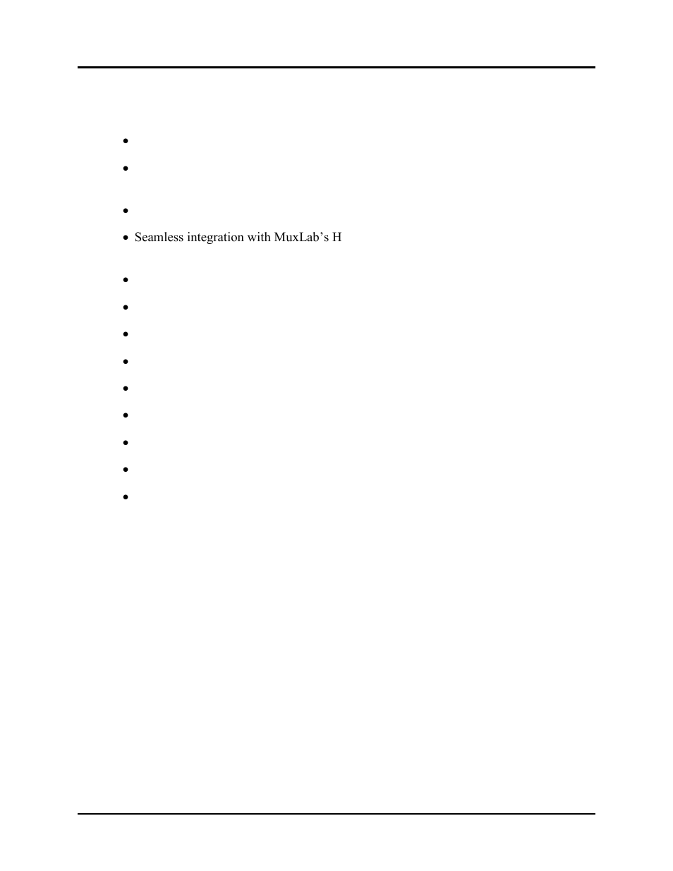 Features | Muxlab HDMI 4x8 Matrix Switch, HDBT User Manual | Page 5 / 62
