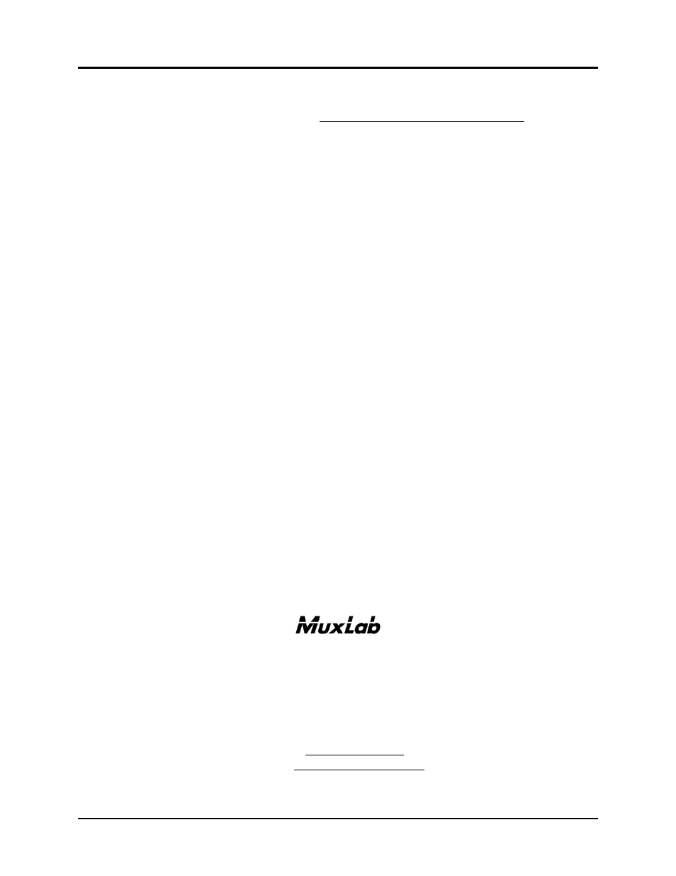 Muxlab Multimedia 16 x 16 Matrix Switch User Manual | Page 60 / 60