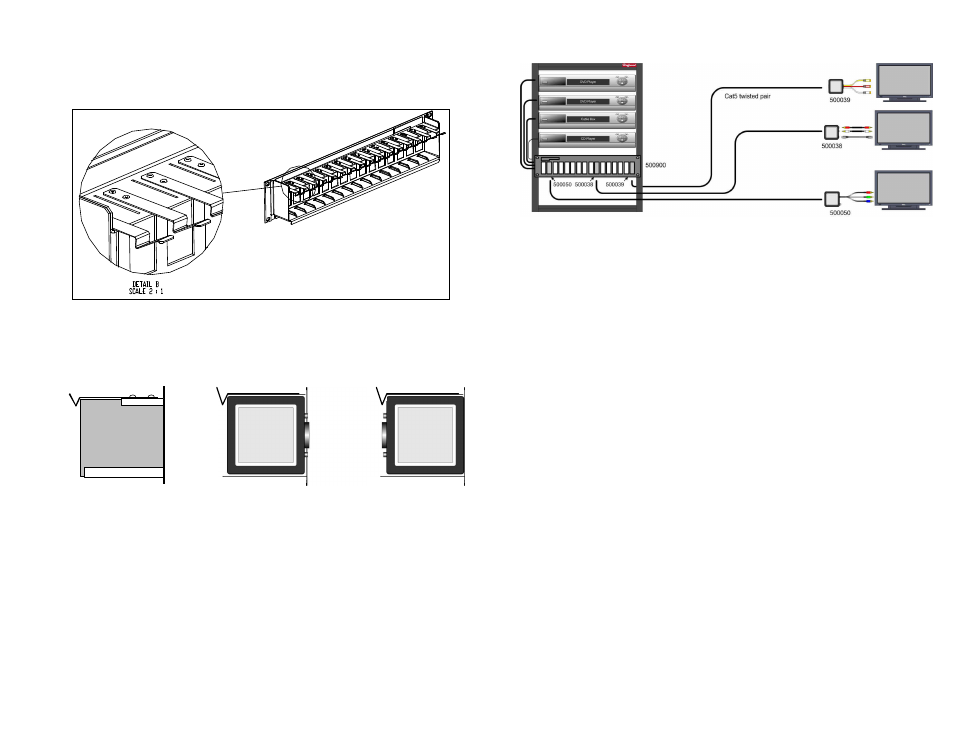 Muxlab Rackmount Balun Chassis 16 User Manual | Page 2 / 2