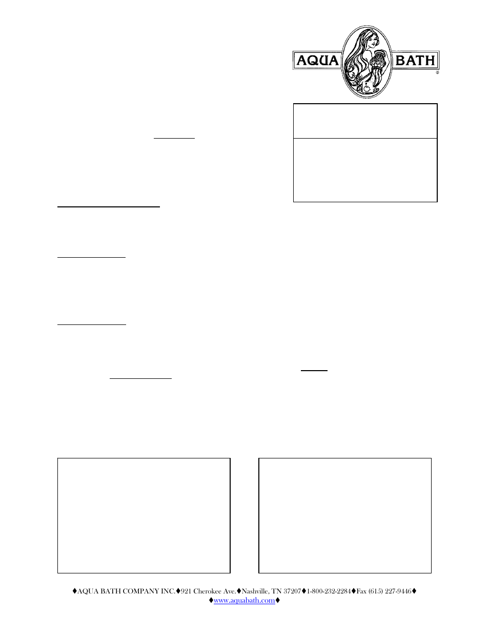 Accessible series, Available accessories, Acrylic tub / shower | Aqua Bath IS7236TS User Manual | Page 2 / 2