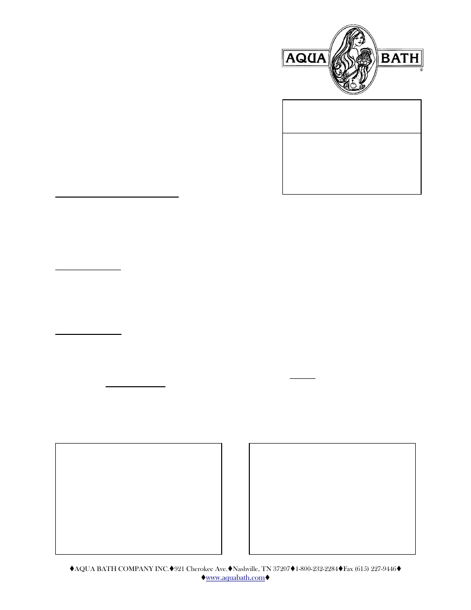 Open top acrylic shower stall | Aqua Bath IS413684BF-OT-FUS 2 User Manual | Page 2 / 2
