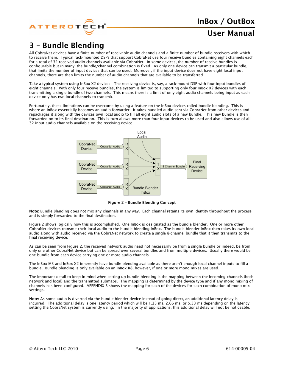 Inbox / outbox user manual, 3 – bundle blending | Attero Tech InBox/OutBox User Manual | Page 11 / 38