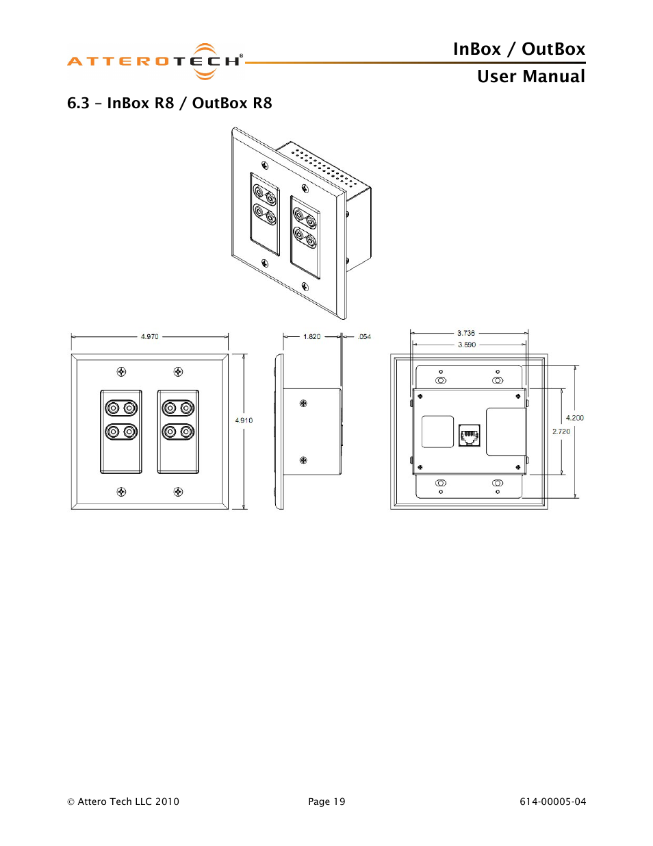 Inbox / outbox user manual | Attero Tech InBox/OutBox User Manual | Page 24 / 38