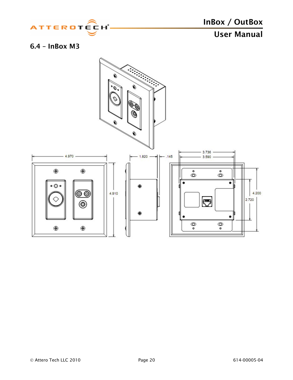 Inbox / outbox user manual | Attero Tech InBox/OutBox User Manual | Page 25 / 38