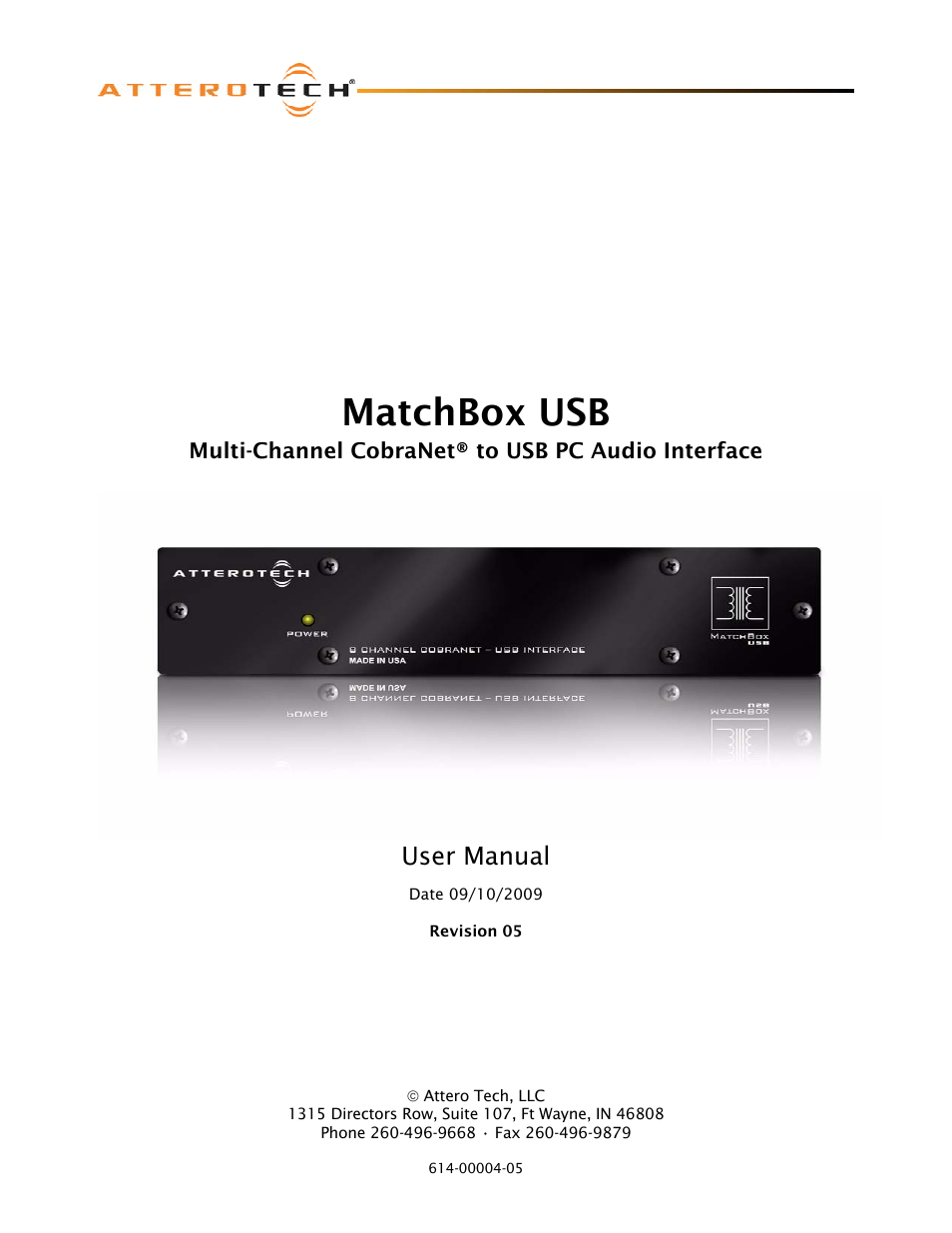 Attero Tech MatchBox USB User Manual | 17 pages