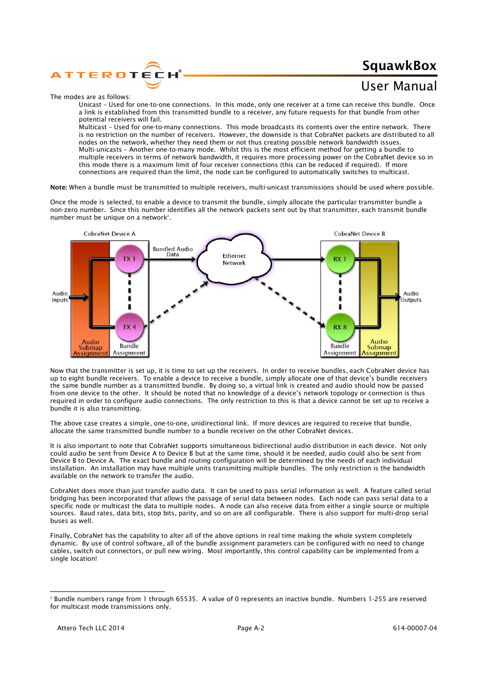 Squawkbox, User manual | Attero Tech SquawkBox User Manual | Page 19 / 20