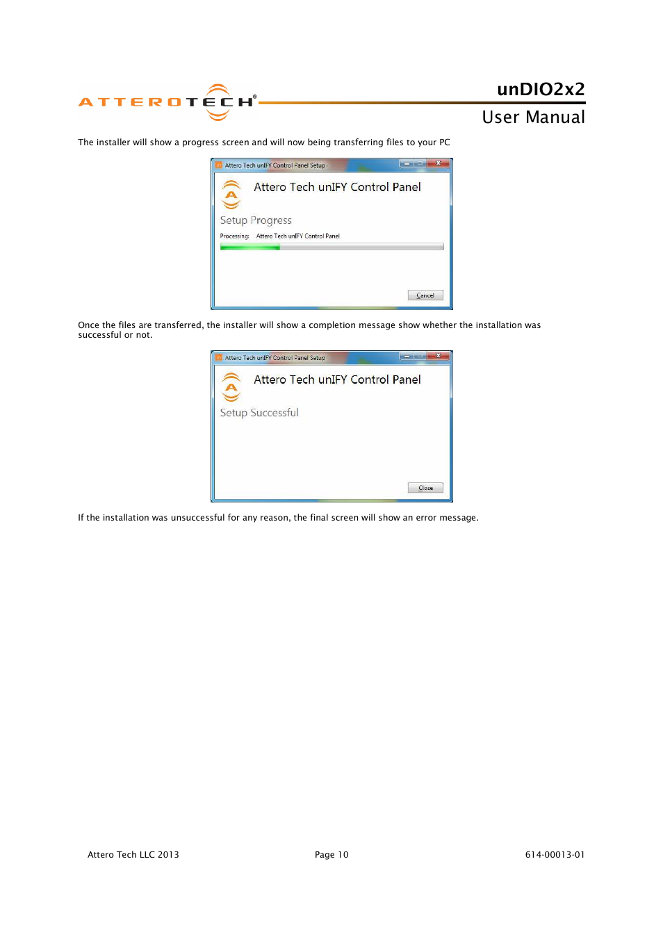 Undio2x2, User manual | Attero Tech unDIO2x2 User Manual | Page 11 / 16