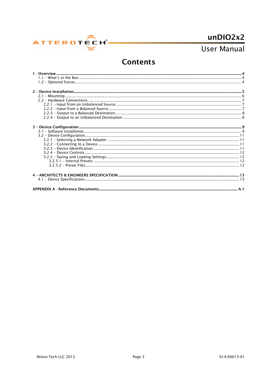 Attero Tech unDIO2x2 User Manual | Page 4 / 16