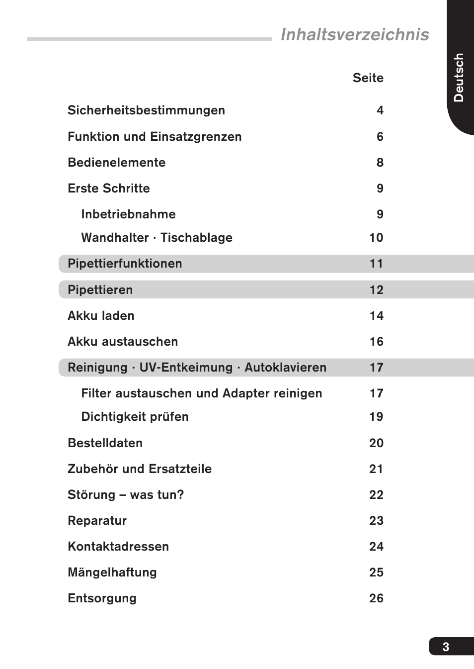 BrandTech Scientific accu-jetpro User Manual | Page 3 / 124