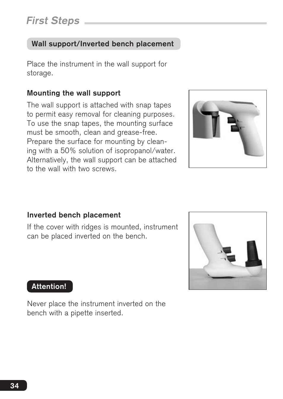 First steps | BrandTech Scientific accu-jetpro User Manual | Page 34 / 124