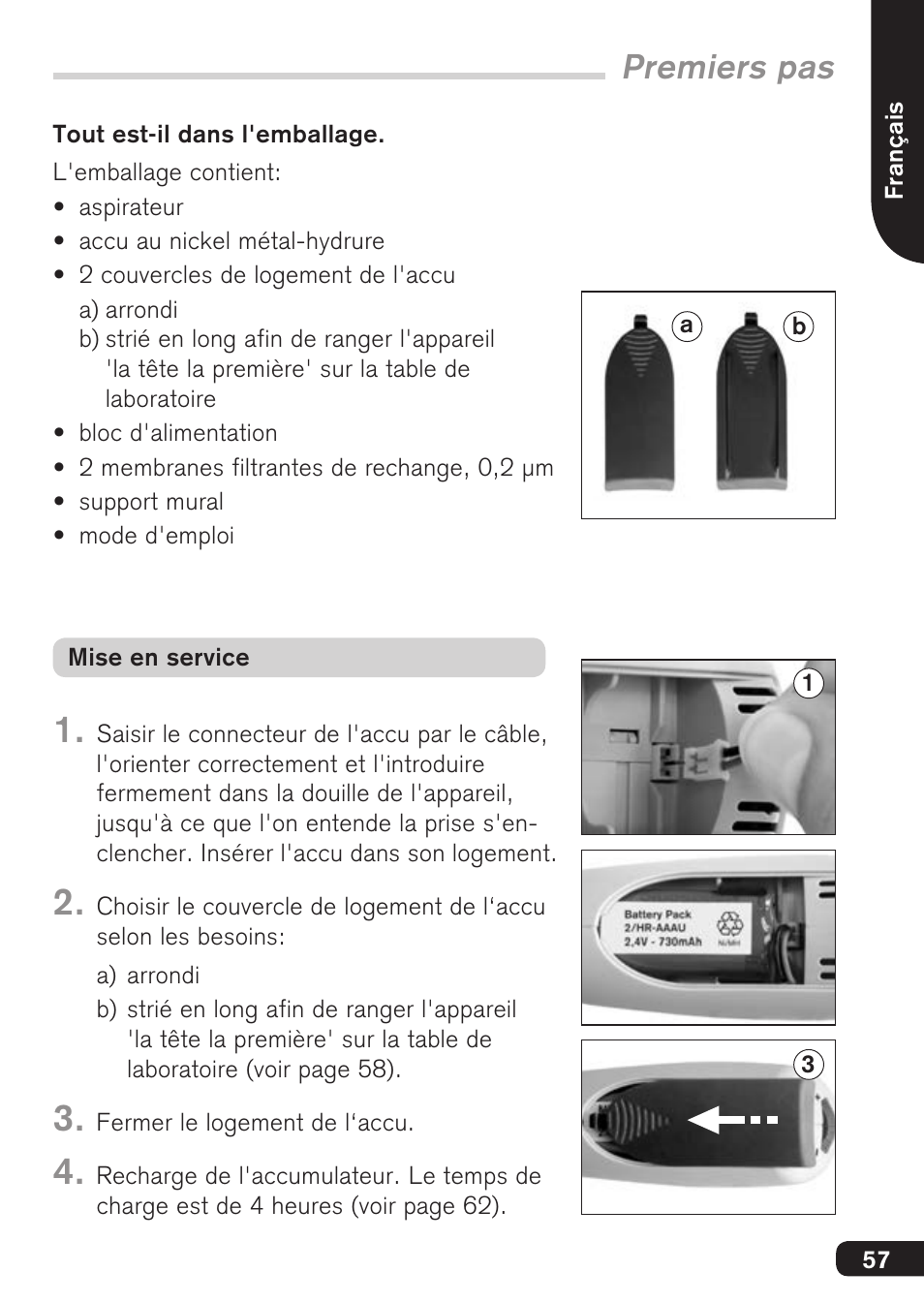 Premiers pas | BrandTech Scientific accu-jetpro User Manual | Page 57 / 124