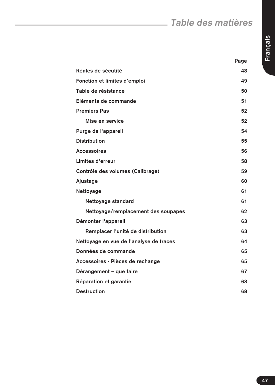 BrandTech Scientific Dispensette TA User Manual | Page 47 / 114