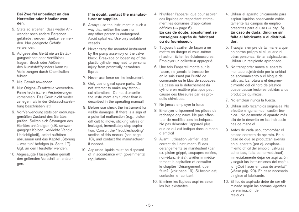 BrandTech Scientific QuikSip BT-Aspirator User Manual | Page 5 / 28