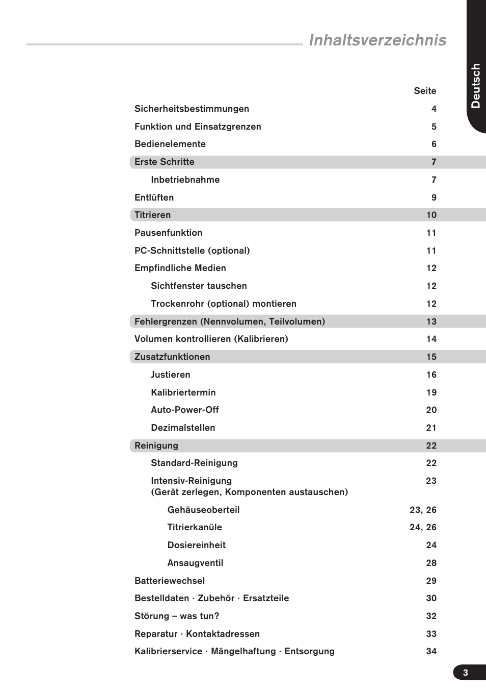 BrandTech Scientific Titrette User Manual | Page 3 / 164