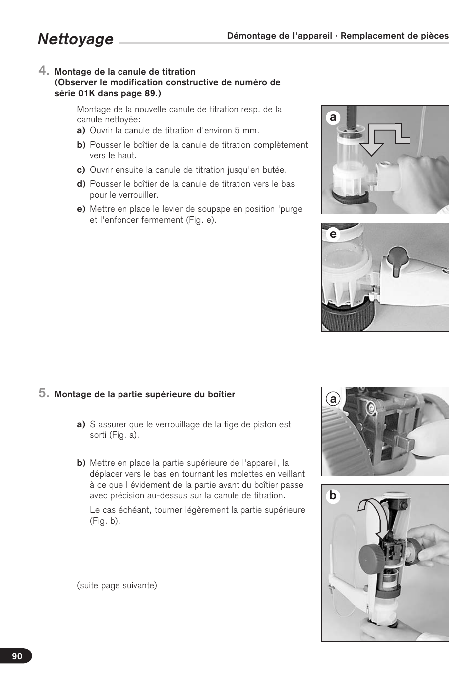 Nettoyage, Eb a a | BrandTech Scientific Titrette User Manual | Page 90 / 164