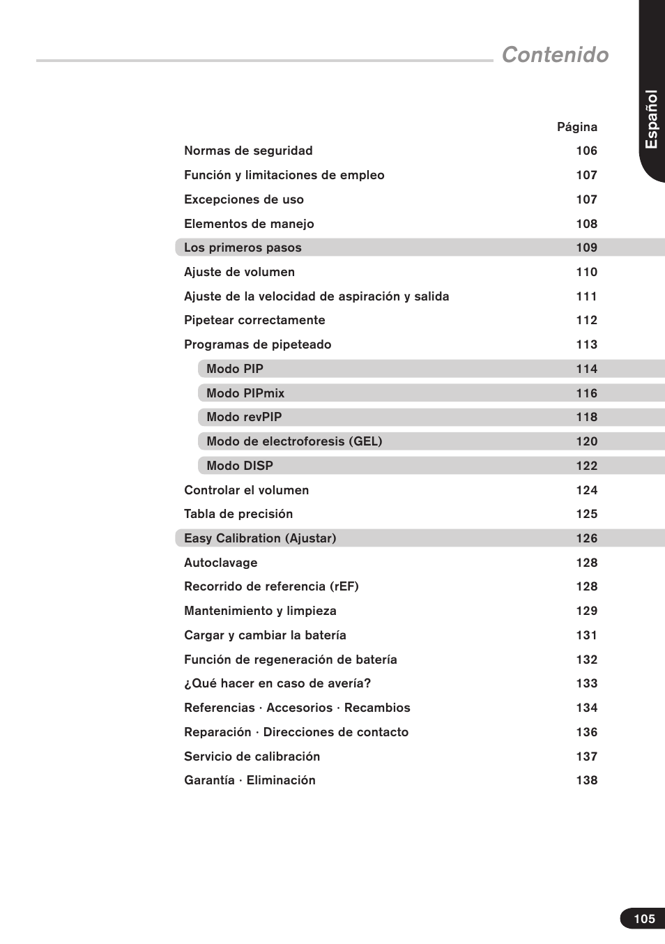 BrandTech Scientific Transferpette electronic User Manual | Page 105 / 175