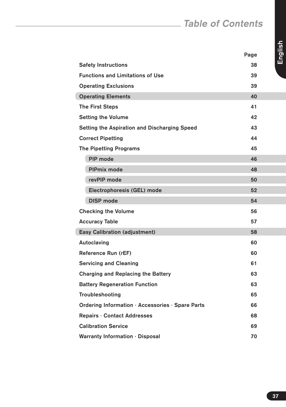 BrandTech Scientific Transferpette electronic User Manual | Page 37 / 175