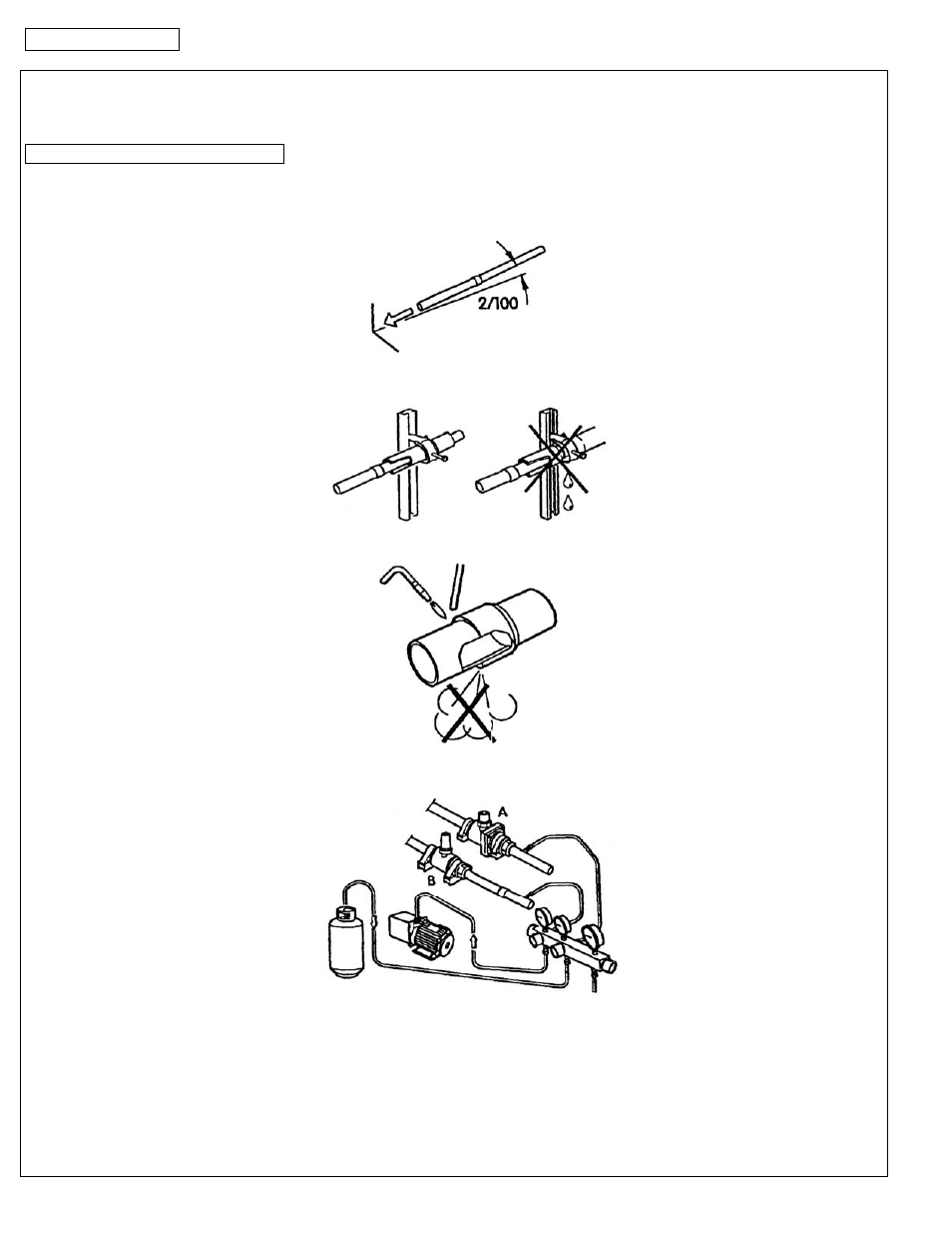 C.3. refrigeration lines installation | American Panel Blast Chiller BCIP User Manual | Page 16 / 42