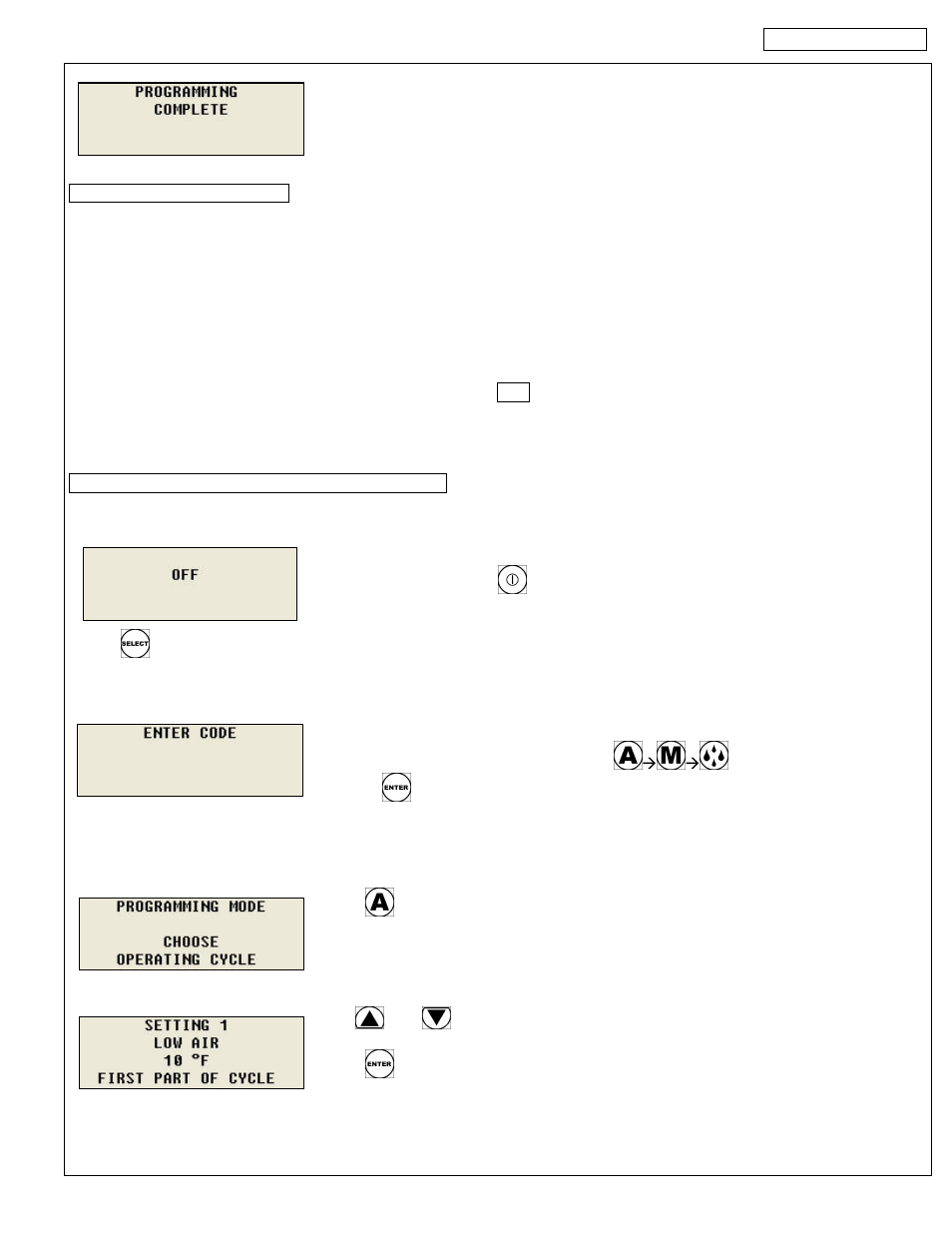 D.5. parameter programming, D.5.1. parameter programming for automatic cycle | American Panel Blast Chiller BCIP User Manual | Page 23 / 42