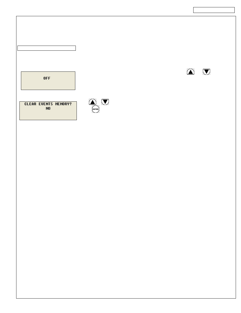 E.7. clear the events memory | American Panel Blast Chiller BCIP User Manual | Page 29 / 42