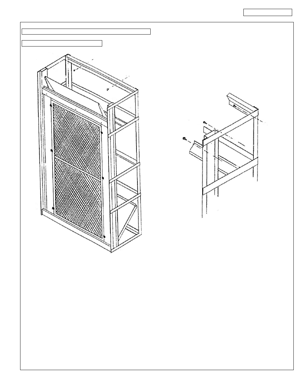 B.2.1. install coil assembly frame | American Panel Blast Chiller BCIP User Manual | Page 7 / 42