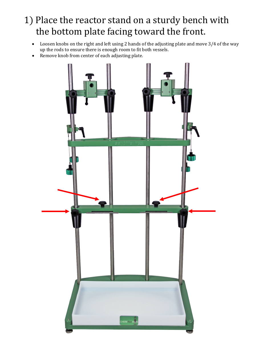 Chemglass Dual ChemRxnHub™ User Manual | Page 2 / 6