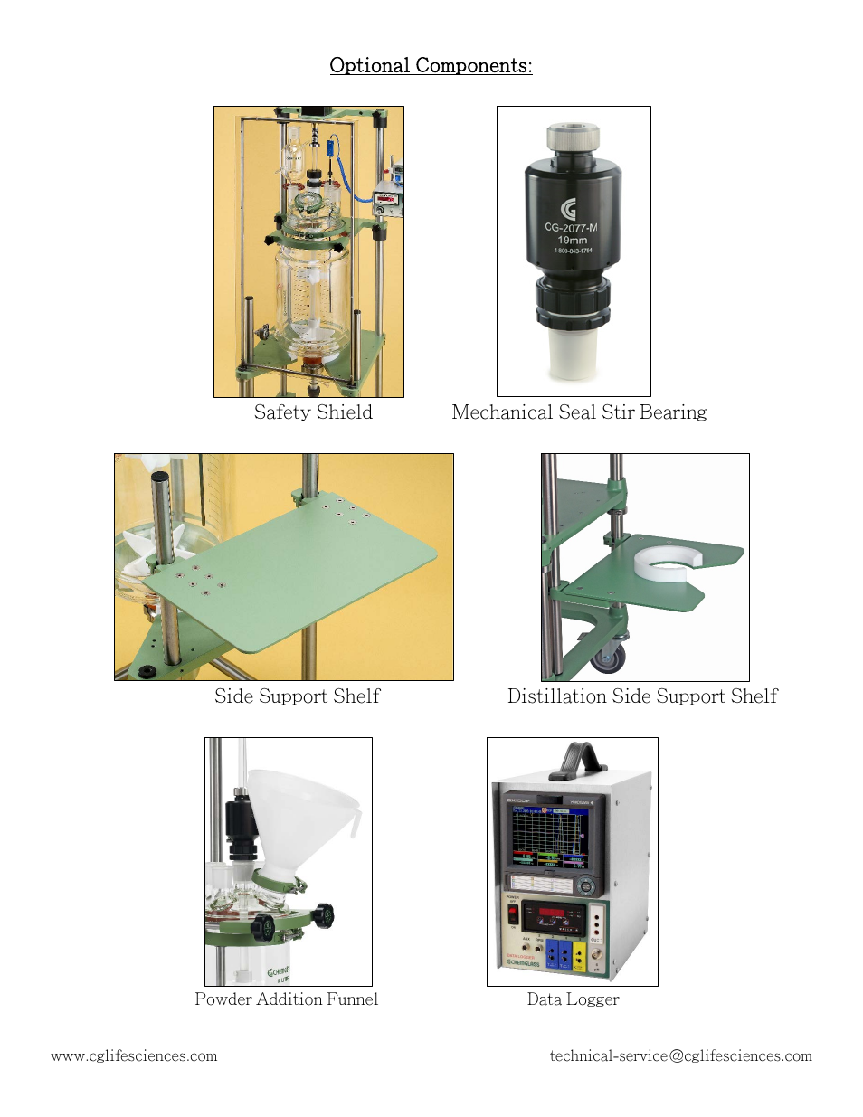 Chemglass 10L thru 20L Jacketed User Manual | Page 11 / 12