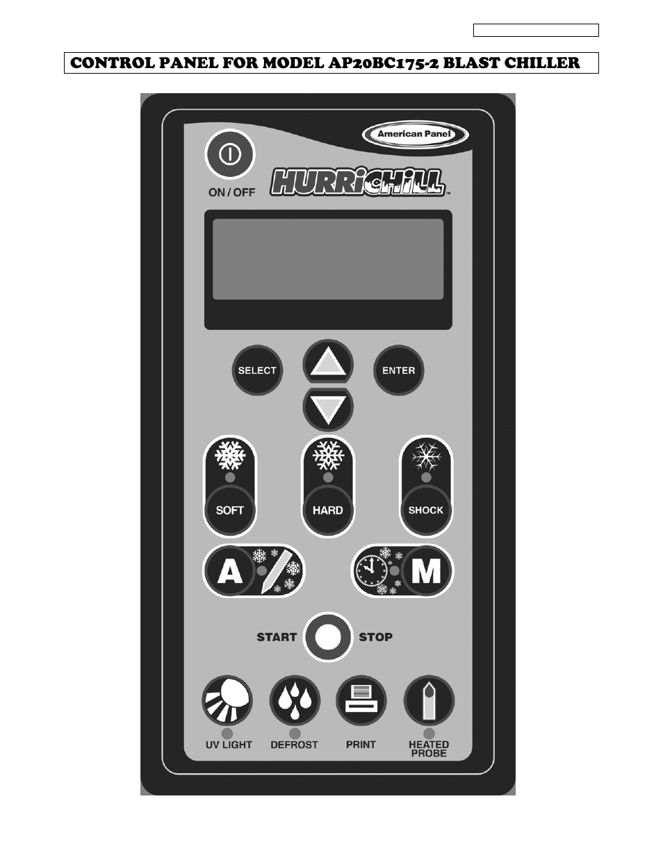 American Panel HURRICHILL AP20BC175-2 User Manual | Page 13 / 38