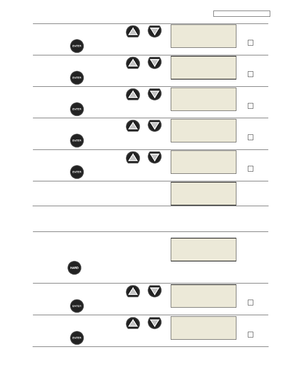 Automatic hard cycle parameters programming 18 | American Panel HURRICHILL AP20BC175-2 User Manual | Page 19 / 38