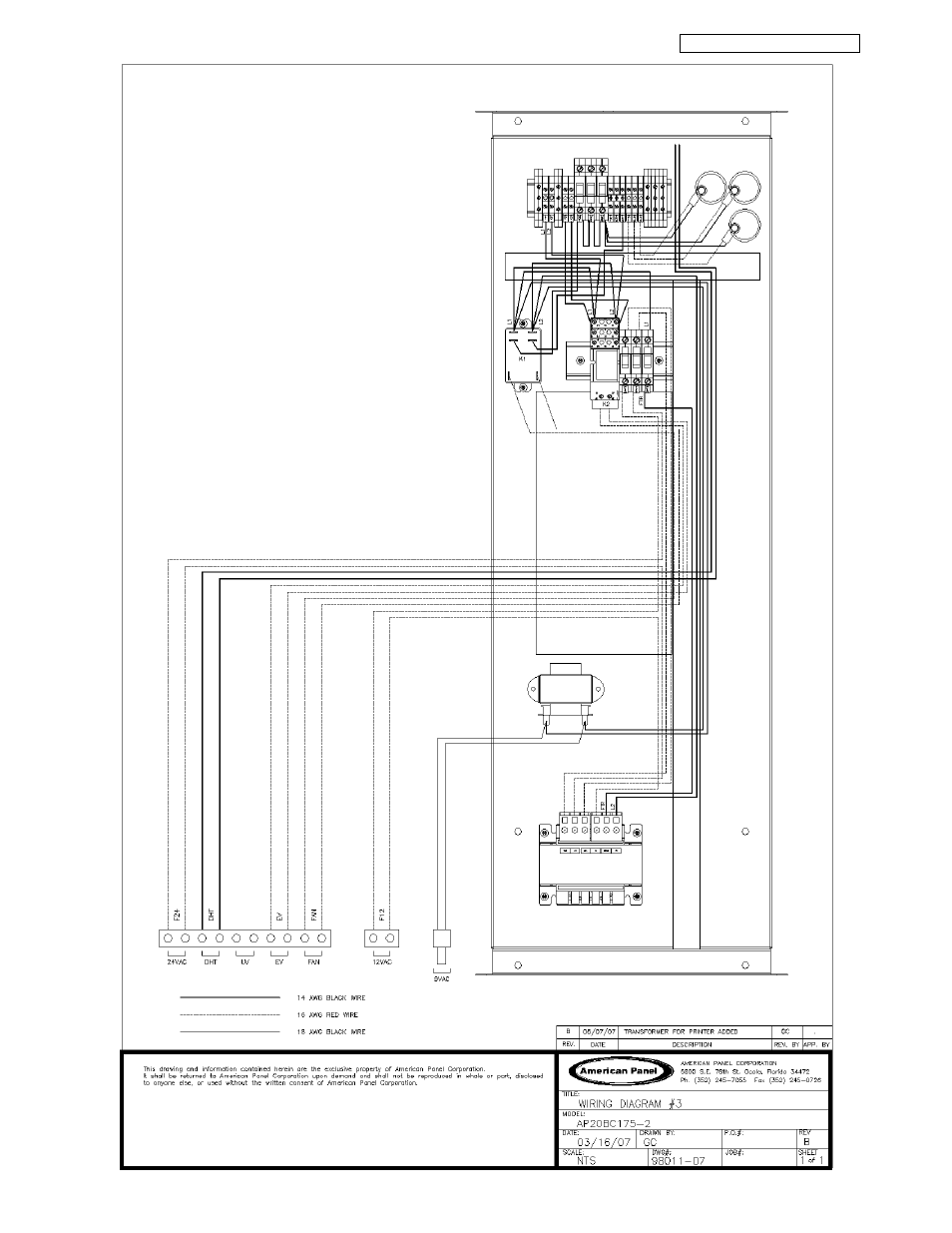 American Panel HURRICHILL AP20BC175-2 User Manual | Page 34 / 38