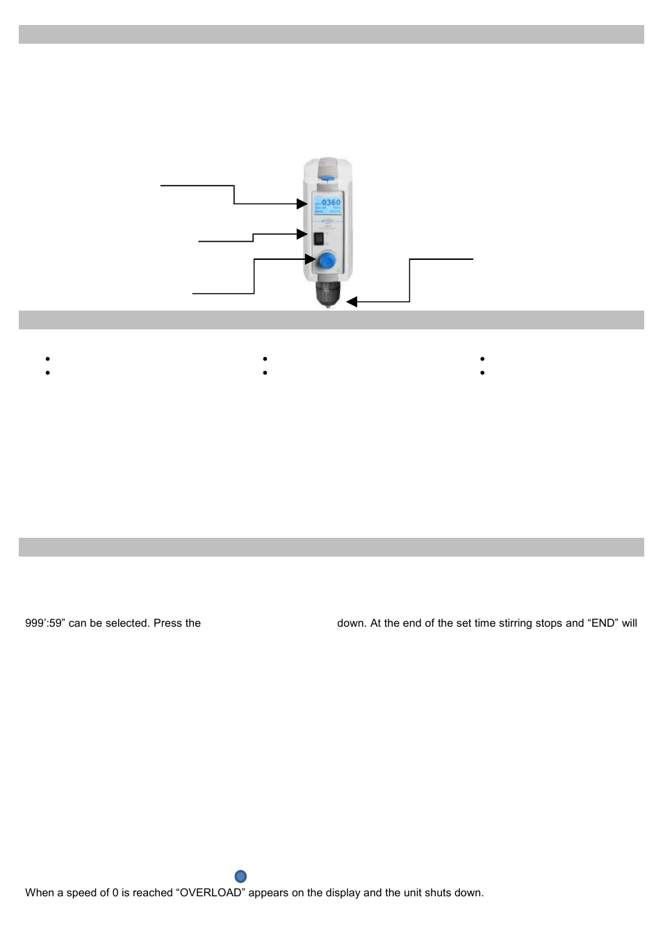 Introduction, Assembly and installation, Lectrical connection | Tart, Nformation about construction materials, Operating controls, Orque indicator, Verload protection | Chemglass CG-2024-10 User Manual | Page 2 / 4