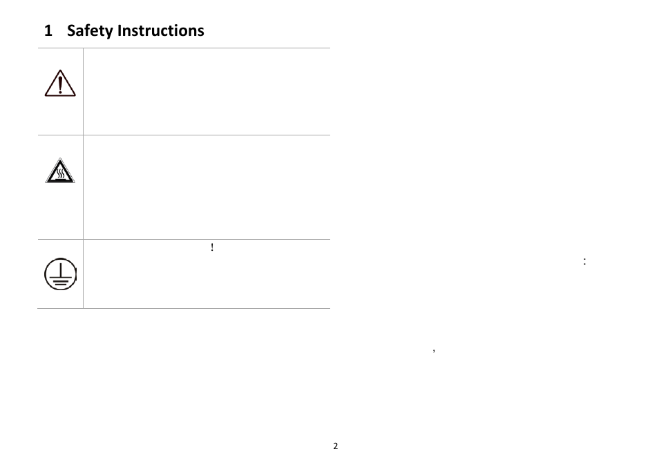 1 safety instructions | Chemglass CG-1993-T User Manual | Page 4 / 15