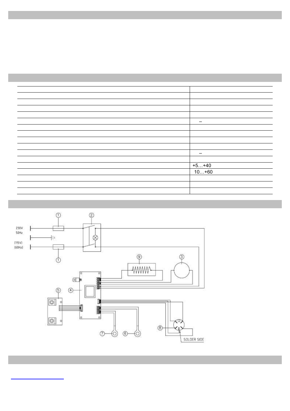 Maintenance, Leaning, Technical data | Wiring diagram, Accessories | Chemglass CG-1995-V-10 User Manual | Page 3 / 4