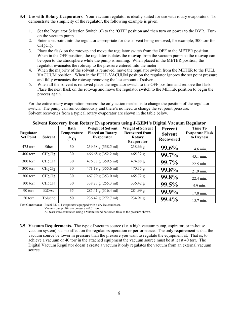 Chemglass CG-4600-01 User Manual | Page 8 / 9