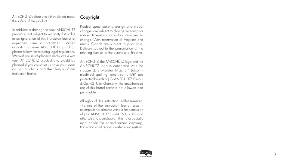 Anschutz 9003 User Manual | Page 17 / 22