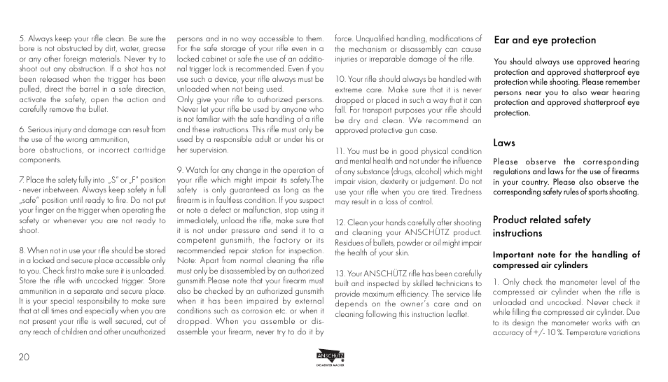 Anschutz 9003 User Manual | Page 6 / 22