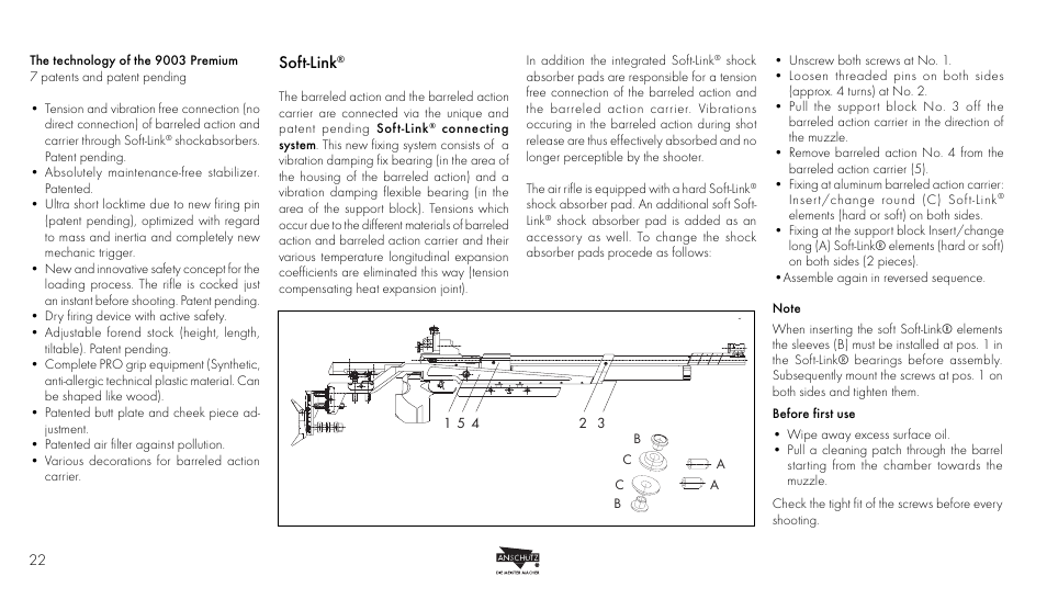 Soft-link | Anschutz 9003 User Manual | Page 8 / 22