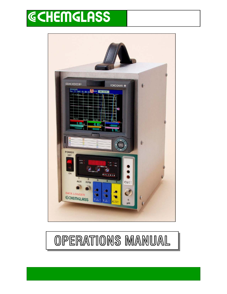 Chemglass CG-16000 User Manual | 5 pages