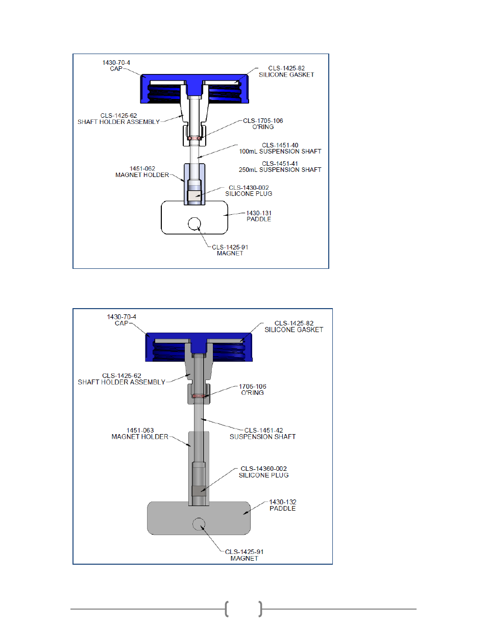 Chemglass CLS-1450 Series Spinner Flasks User Manual | Page 5 / 8