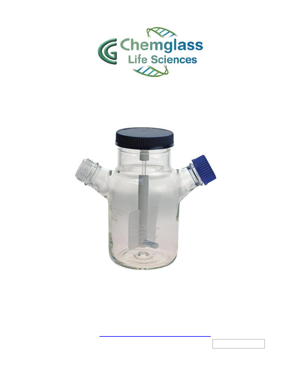 Chemglass CLS-1455 Series Spinner Flasks User Manual | 7 pages