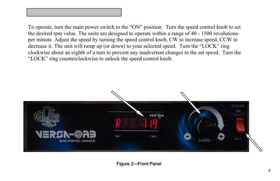 Operation | Chemglass CLS-4023-100 User Manual | Page 4 / 5