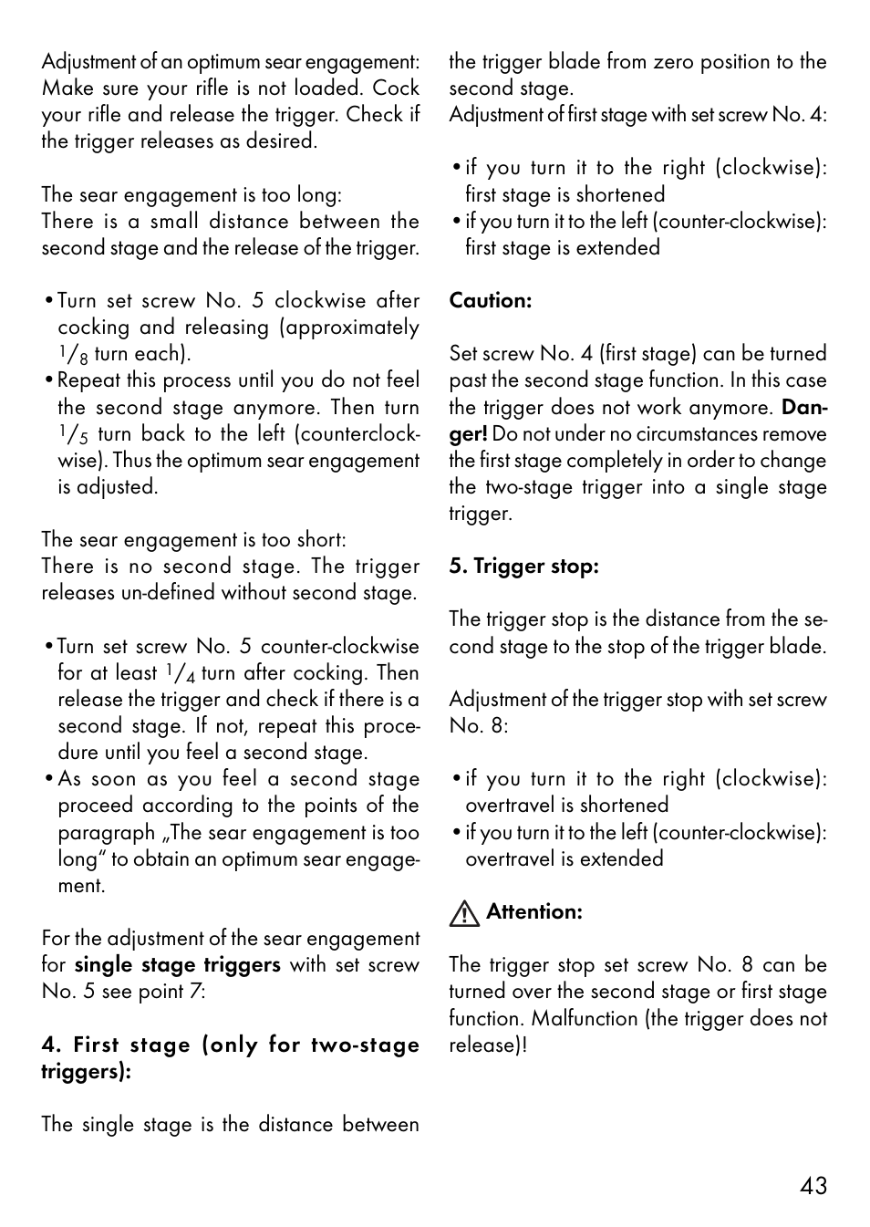 Anschutz 1700 User Manual | Page 20 / 33