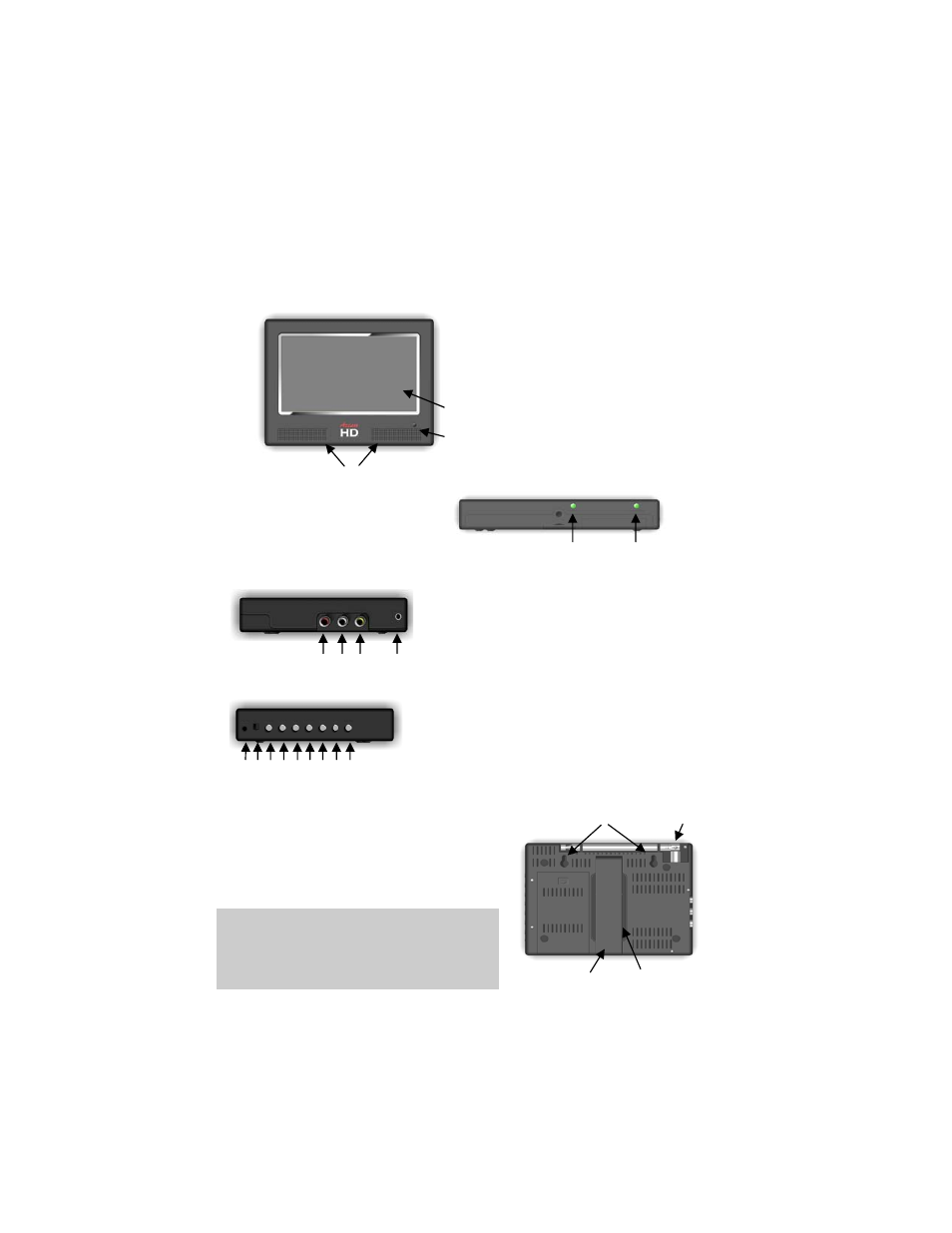 Component identification | Access PTV 7000 User Manual | Page 5 / 13