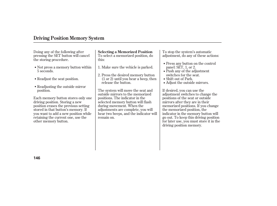 Acura 2009 RDX User Manual | Page 152 / 434