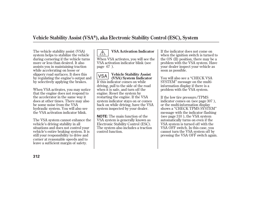 Acura 2009 RDX User Manual | Page 318 / 434
