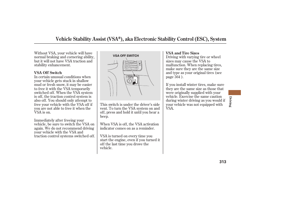 Acura 2009 RDX User Manual | Page 319 / 434