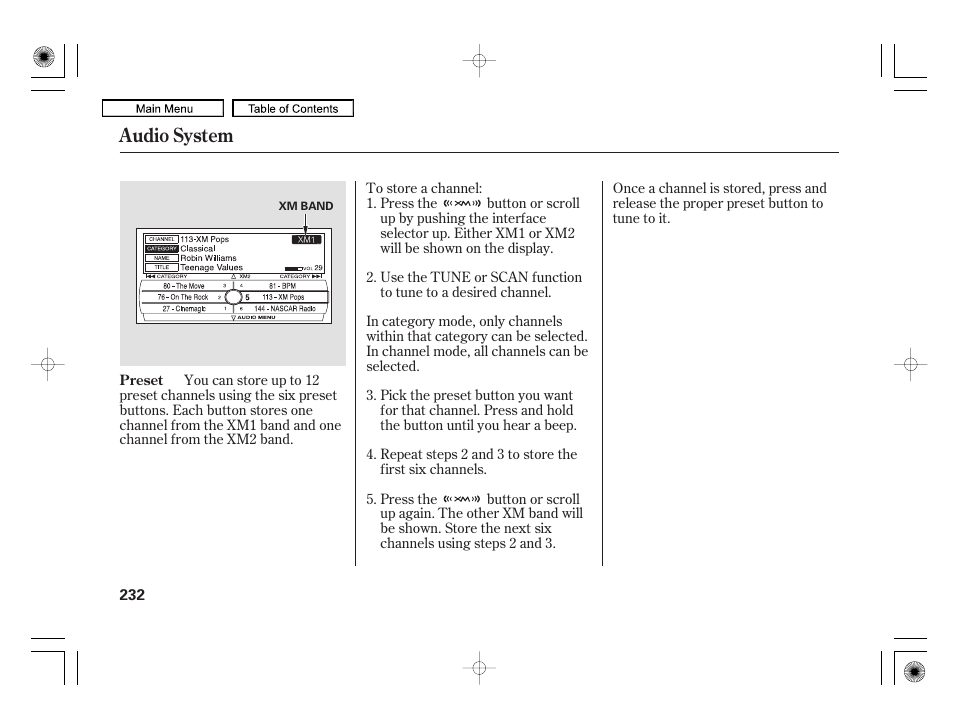 Audio system | Acura 2010 RL User Manual | Page 235 / 551