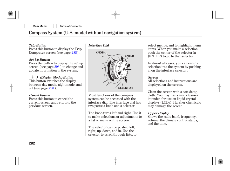 Acura 2010 RL User Manual | Page 285 / 551