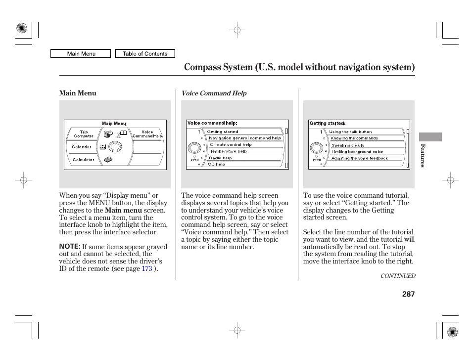 Acura 2010 RL User Manual | Page 290 / 551